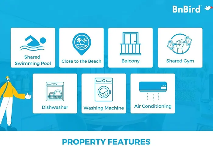 Sunny | Balcony & Pool Apartamento *